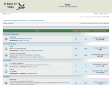 Tablet Screenshot of forum.carpo.org